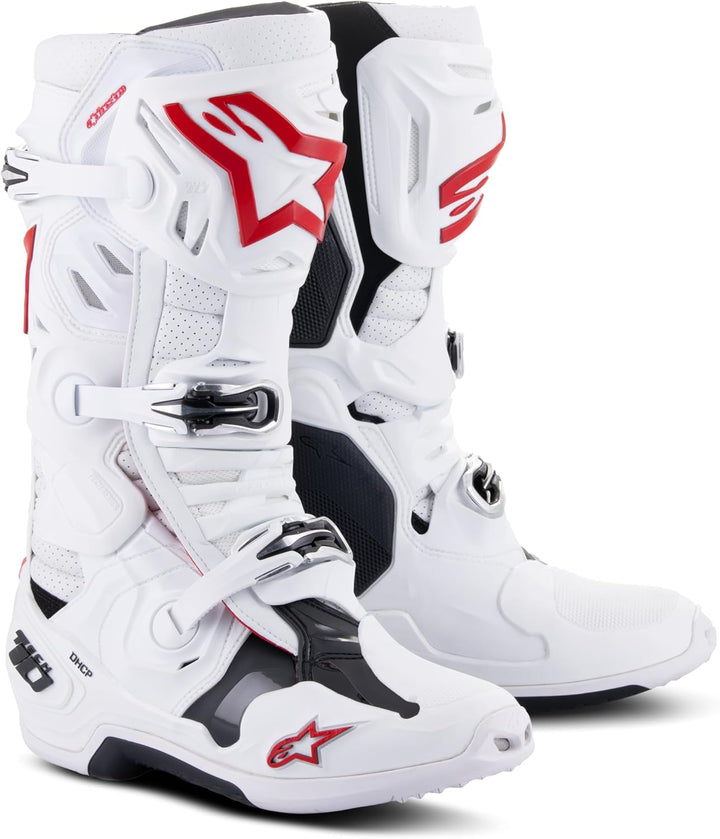 Alpinestars Herren Tech 10Technische Socken 42 EU Weiss, 42 EU Weiss