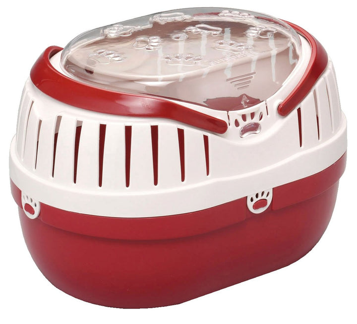 Ebi 661-139110 Transportbox Touring, 35 x 25 x 25 cm, rot/weiss