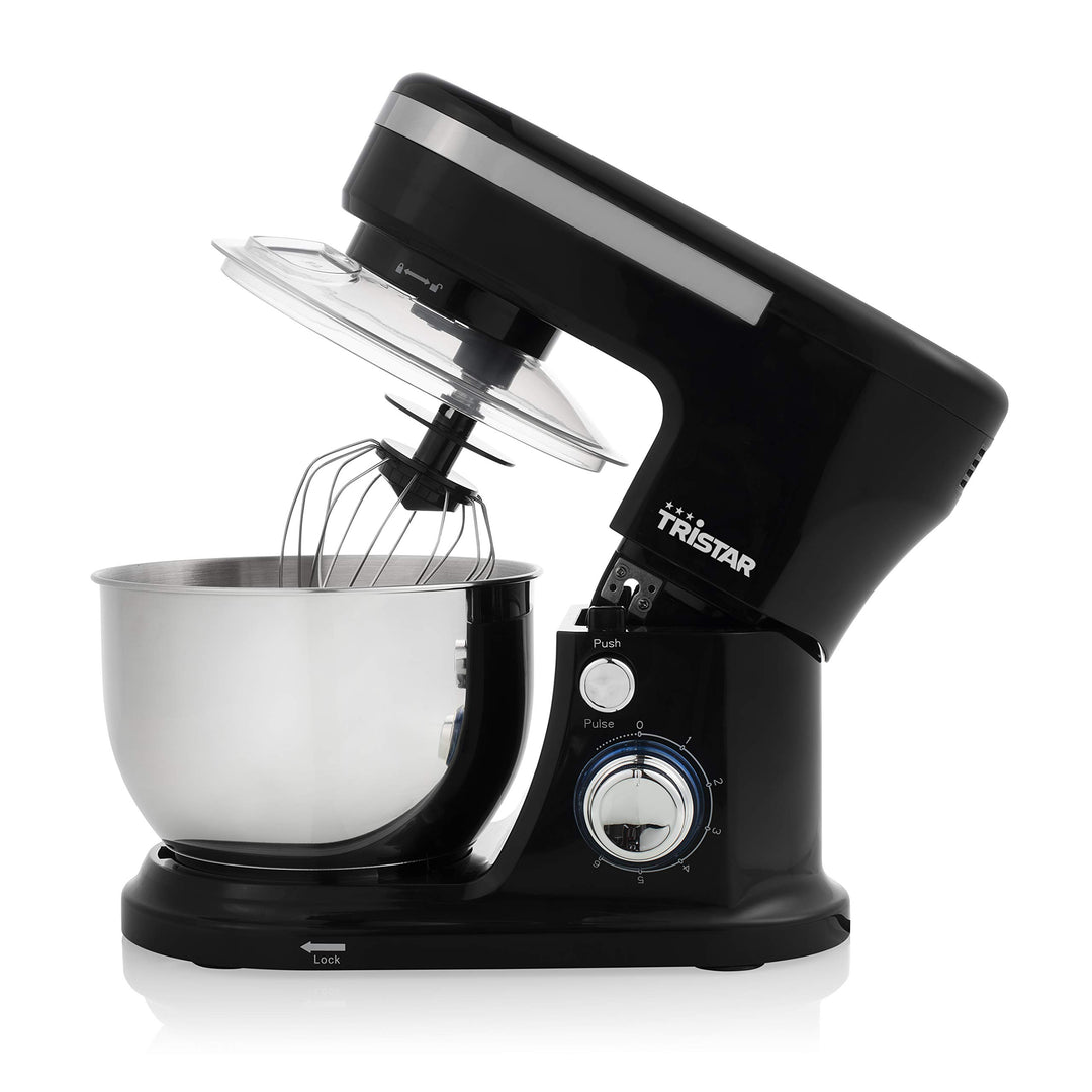 Tristar MX-4837 Küchenmaschine, 18/8 Edelstahl, 4 liters, 4 Liter