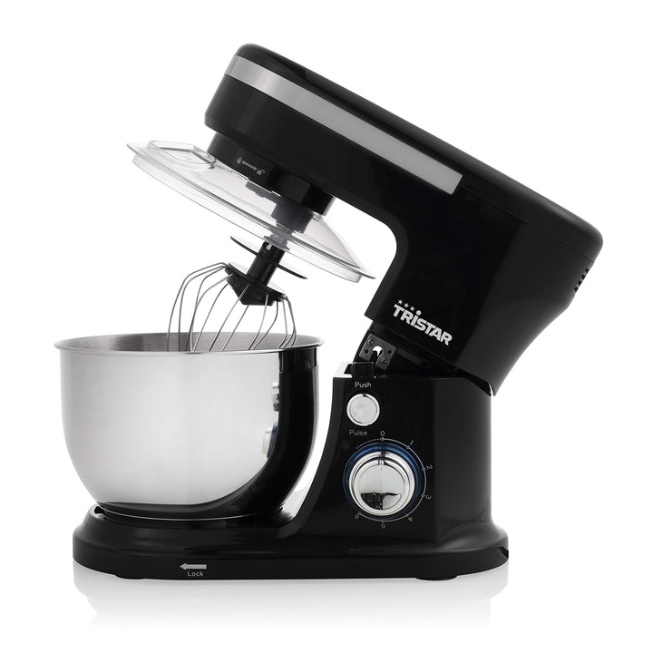 Tristar MX-4837 Küchenmaschine, 18/8 Edelstahl, 4 liters, 4 Liter