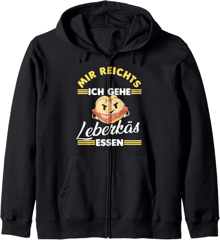 Fleischkäse Fleischkäs Leberkas Leberkäse Kapuzenjacke