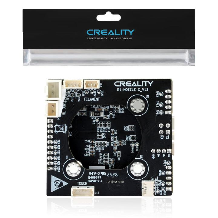 Creality Upgrade K1/K1 Max/K1C/K1 SE Hotend-Adapterplatte, offizielles OEM-PCB-Düsenadapter-Werkzeug