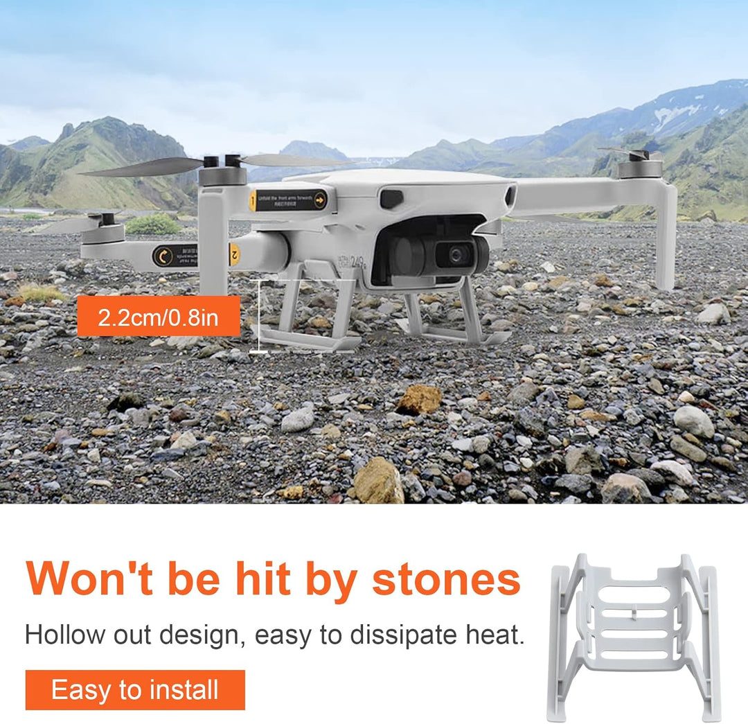 Propeller für DJI Mini 4K/2/SE/2 SE Drohnen Propellerschutz Landegestell Propellerhalterschutz Gimba