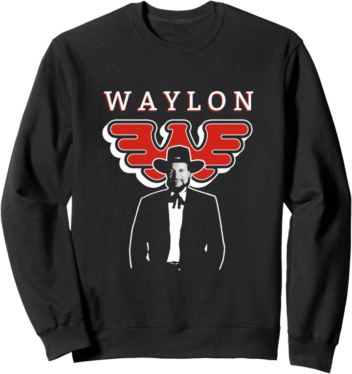 Waylon Jennings - Official Merchandise - Full Circle Sweatshirt