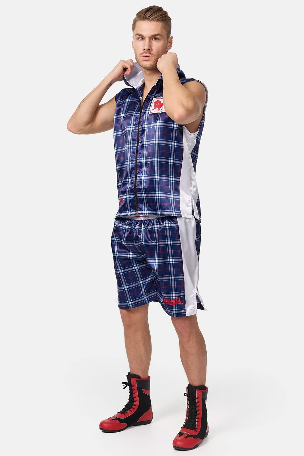 Lonsdale Herren Clutton Equipment XL Navy/Red/White, XL Navy/Red/White