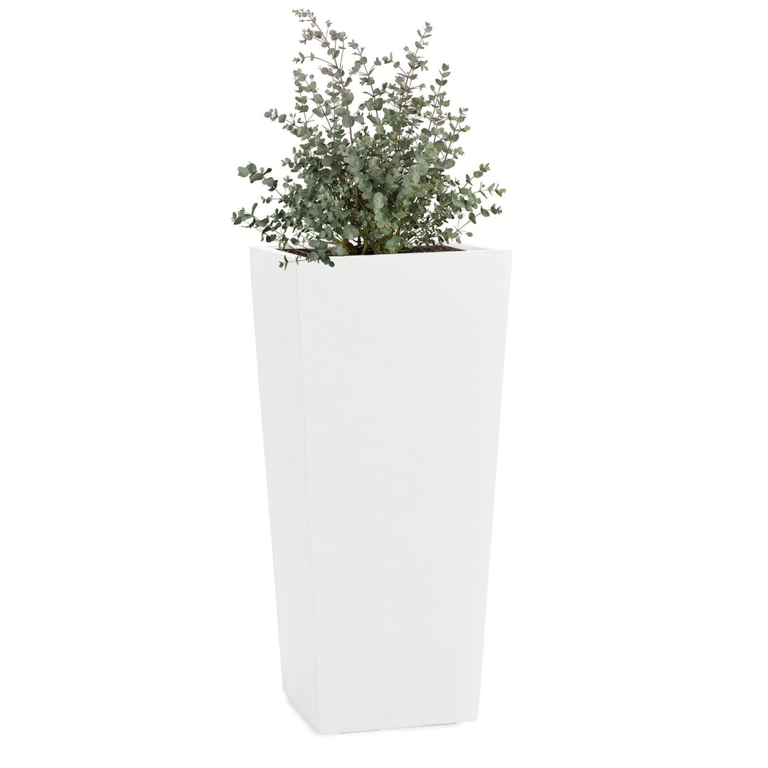 Pflanzkübel Conic in Weiss - 80cm x 40cm x 40cm CONIC - 80x40x40cm, CONIC - 80x40x40cm