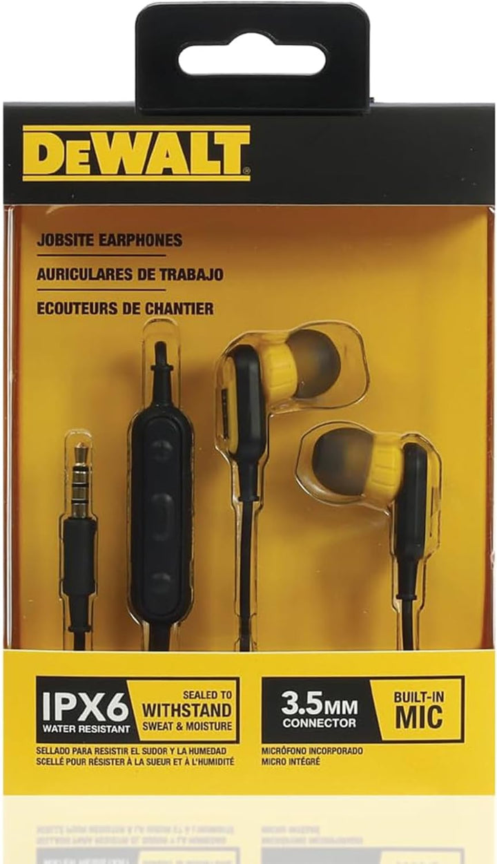 DEWALT Jobsite Earphones