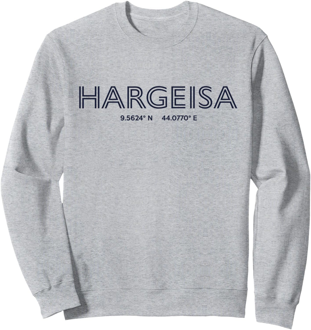 Somaliland City Koordinaten – Hargeisa Sweatshirt