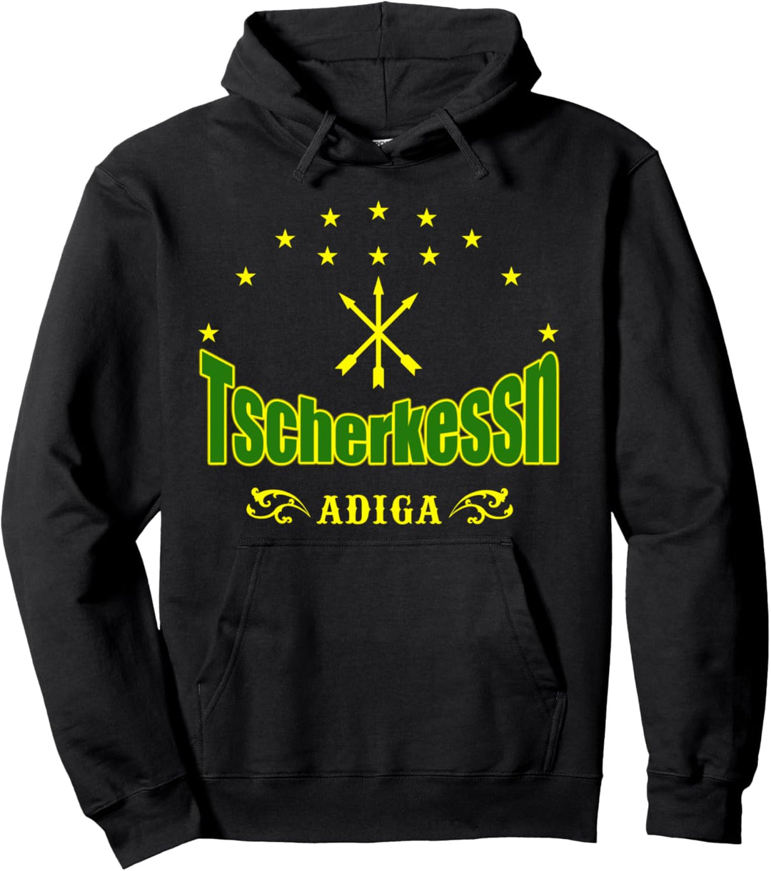 Tscherkessen adiga ,Circassian Flag Gift . Pullover Hoodie