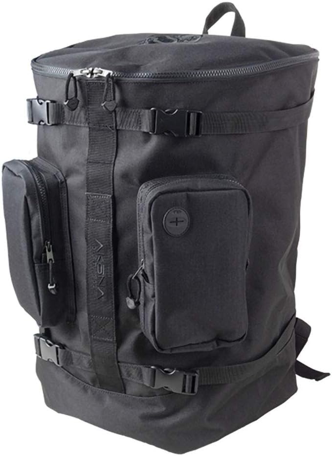 AKONA Globetrotter All-in-One Carry-On Backpack Schwarz, Schwarz