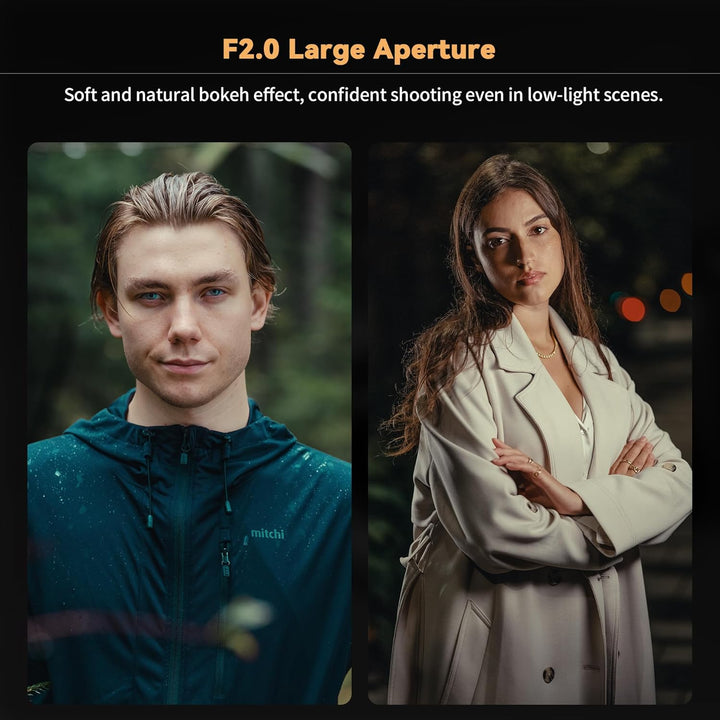 VILTROX AF 85 mm F2.0 EVO Kameraobjektiv für Sony FE, Vollbild, Autofokus, leichtes Porträt