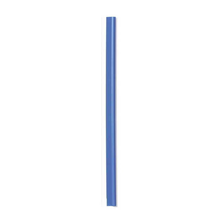 Durable Klemmschiene A4, für circa 60 Blatt, Packung à 100 Stück, blau, 290106, blau