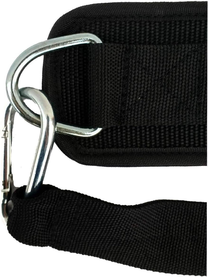 Strength Shop Dip-Gürtel mit Strapazierfähiger Nylonschlaufe und Zwei Ösen