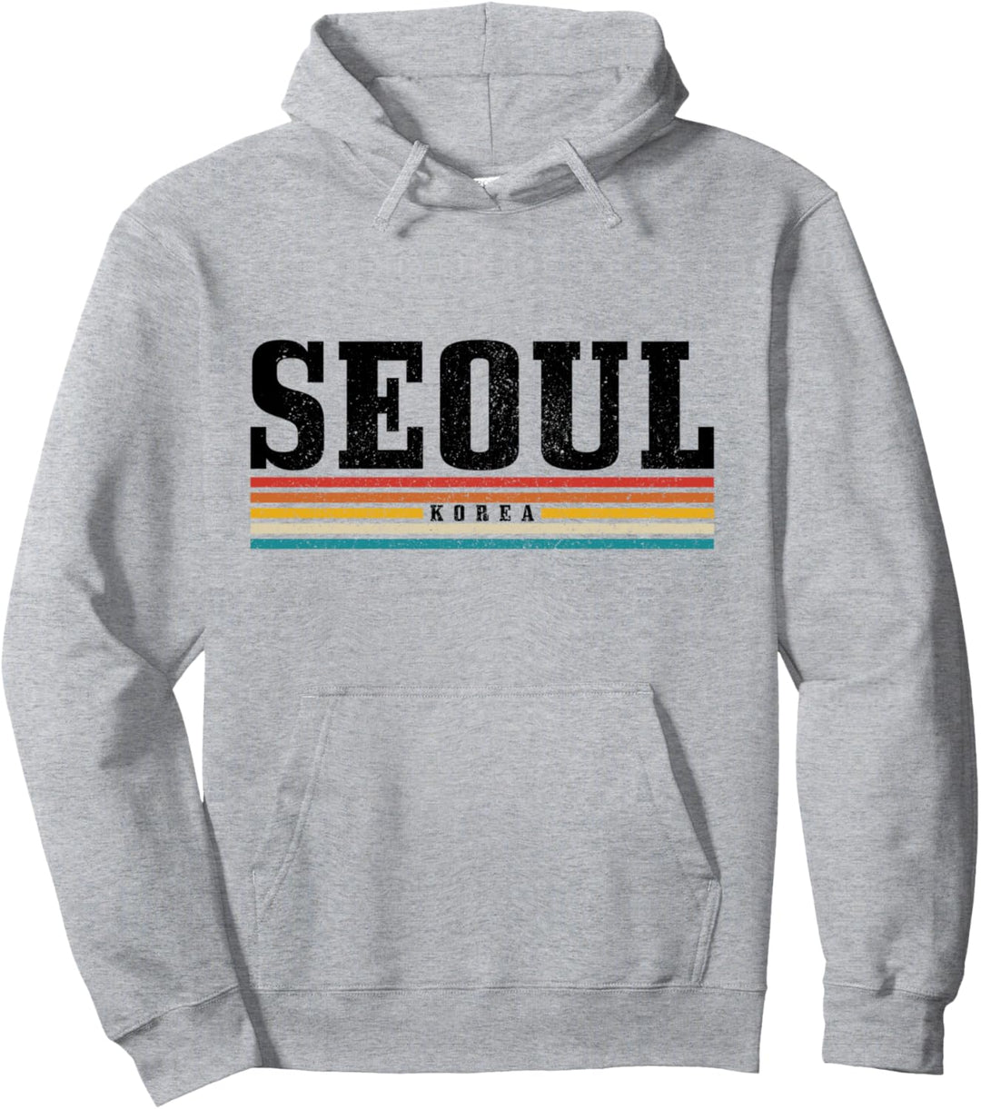 Seoul Vintage Südkorea Retro Koreanisch Pullover Hoodie