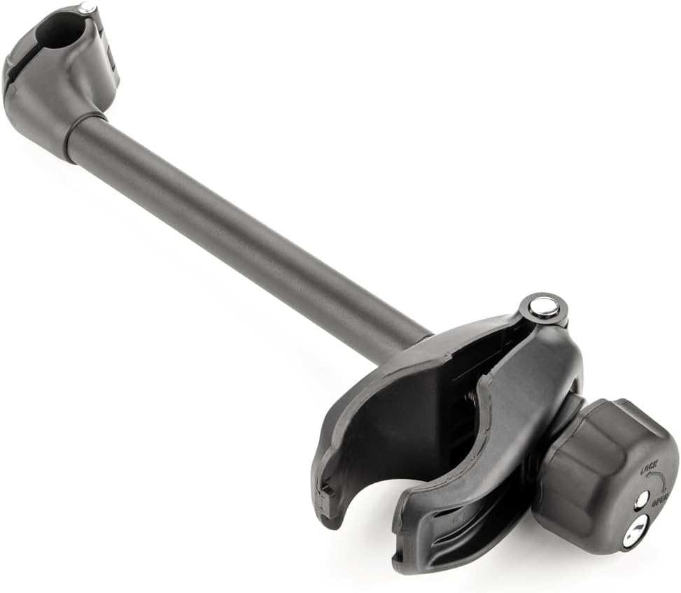 LST Rahmenhalter für Fahrradträger Radhalter 42 cm U-Bügelrohr Ø 25 mm abschliessbar