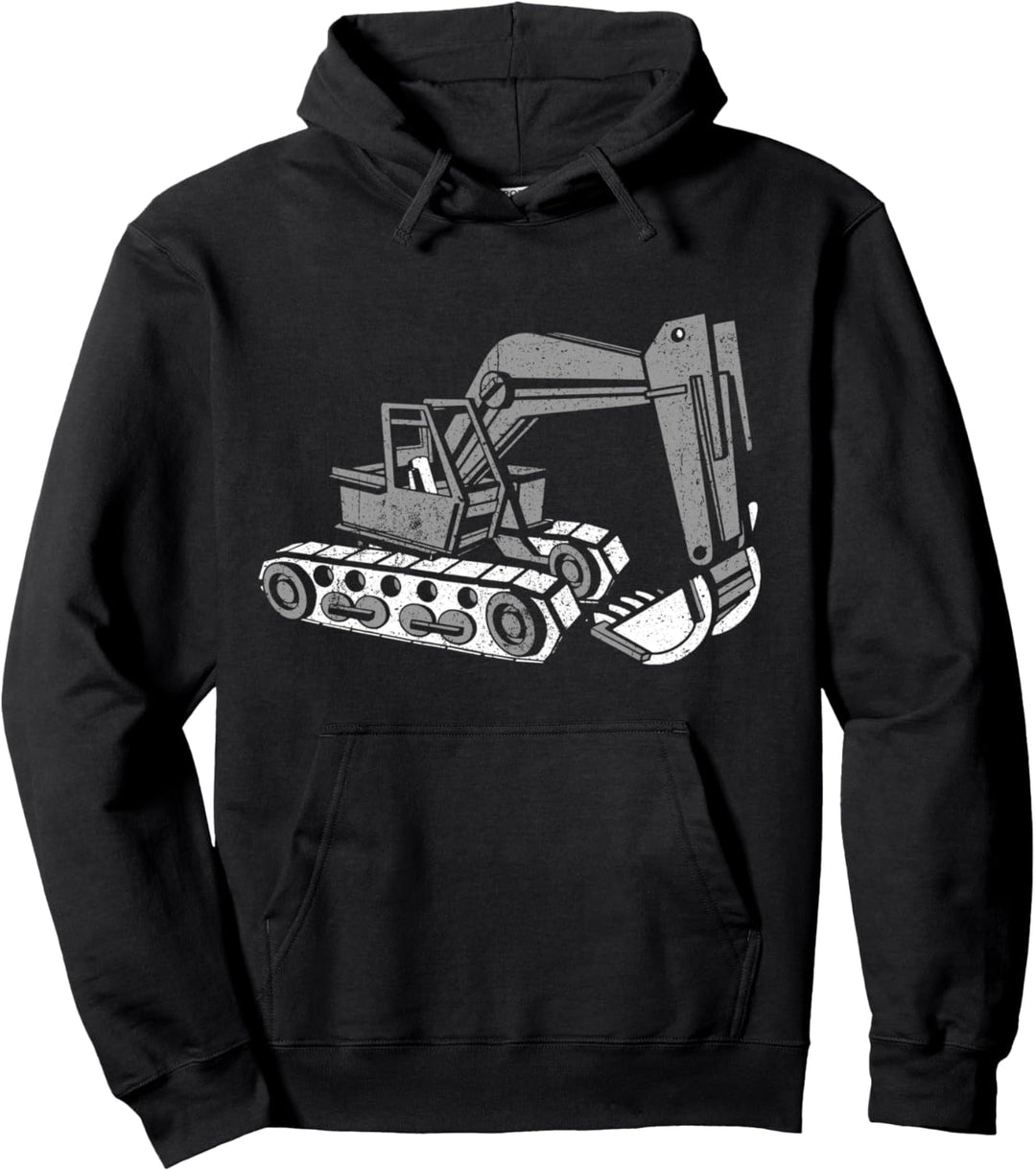 Baggerfahrer Bagger Baggerführer Vintage Bagger Pullover Hoodie