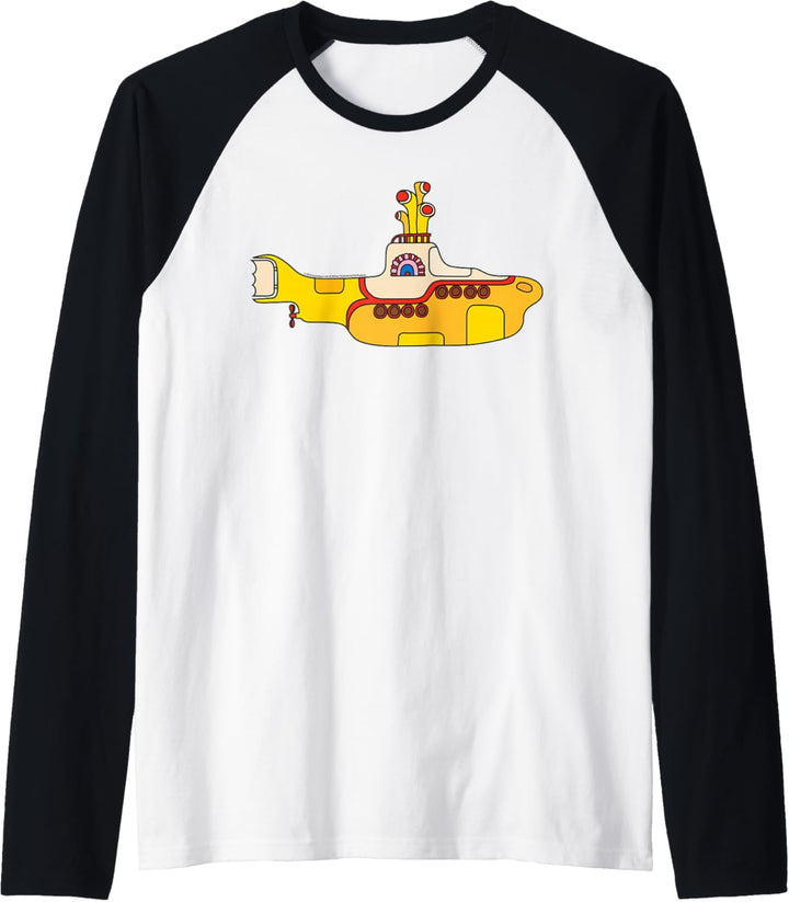 Die Beatles - Gelbe U-Boot-Kunst Raglan