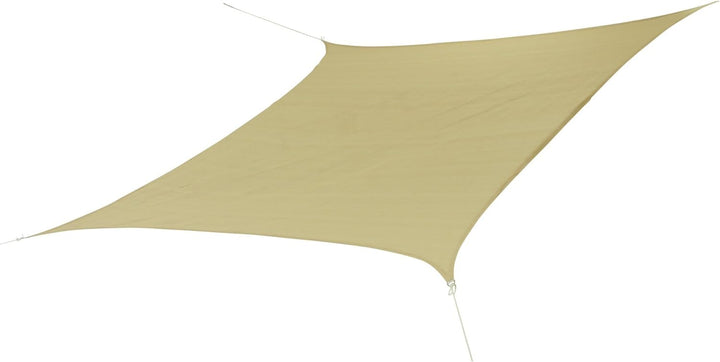 10T Patterson quadratisches Tarp 5x5 m Sonnensegel wetterbeständig atmungsaktiv 90 % Verschattung