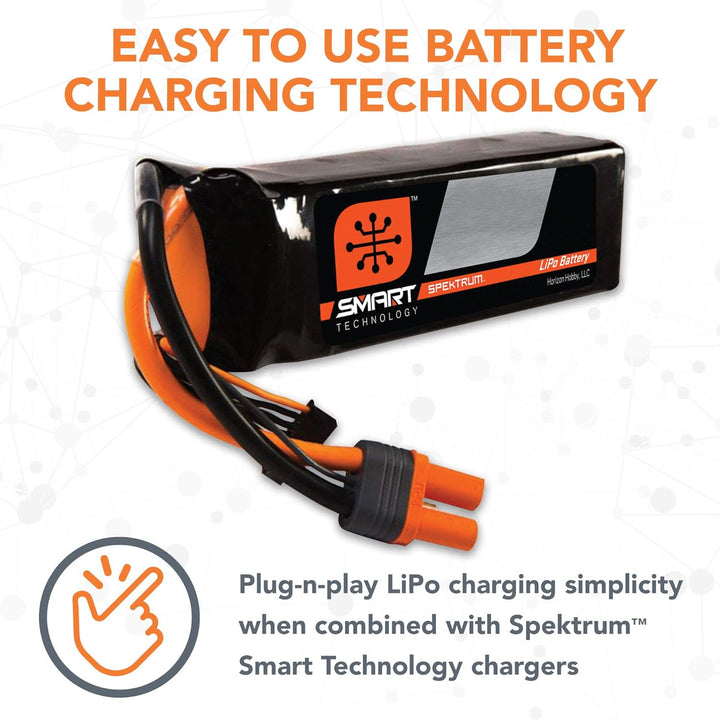 22,2 V 1800 mAh 6S 50C Smart LiPo-Akku: IC3