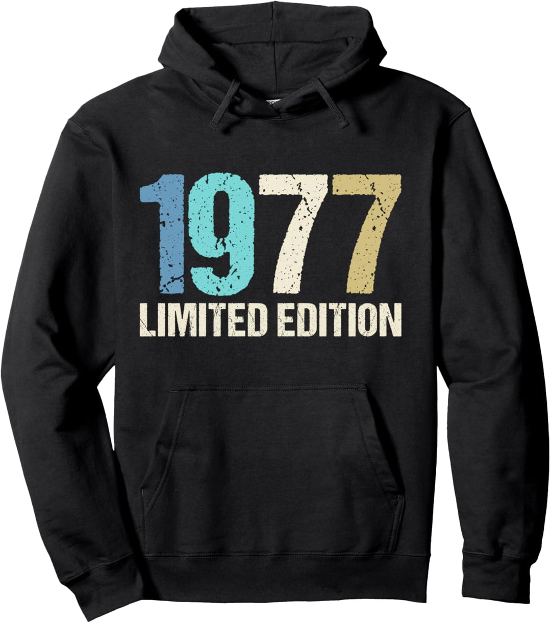 47. Geburtstag Mann Frau 47 Jahre 1977 Deko Lustig Geschenk Pullover Hoodie