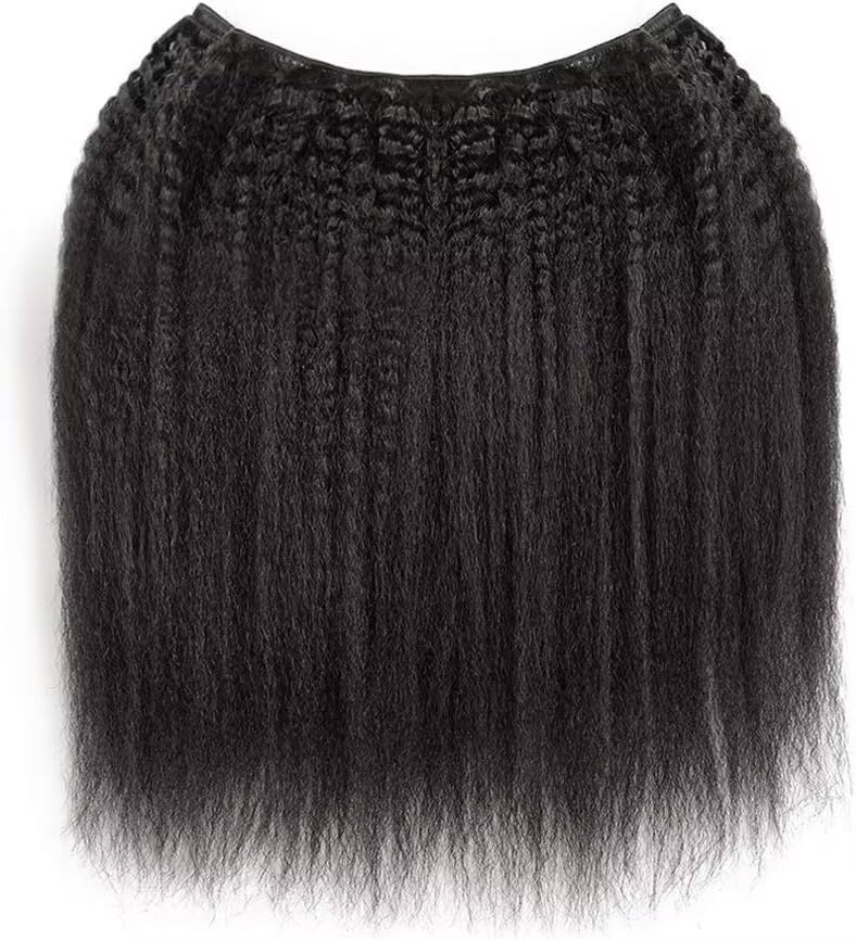 9A Brazilian Hair Bundle Kinky Straight Human Hair 3 Bundles Brasilianische Haare Bündel Echthaar We