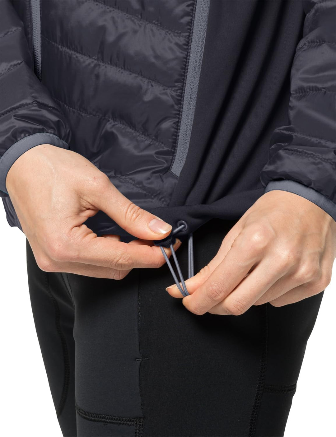 Jack Wolfskin Damen Routeburn Jacke, XS graphite