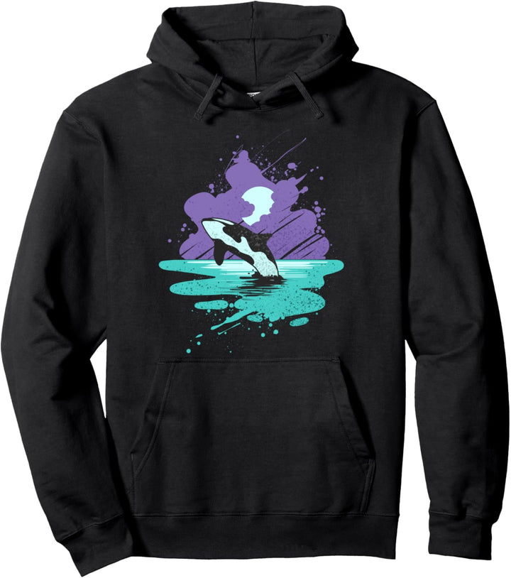 Ocean Lover Aquarist Geschenk Killer Whale Orca Pullover Hoodie