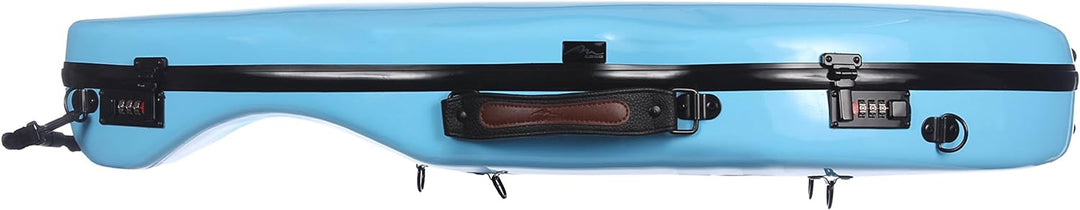 Geigenkoffer Glasfaser Safe Flight 4/4 sky blue M-Case