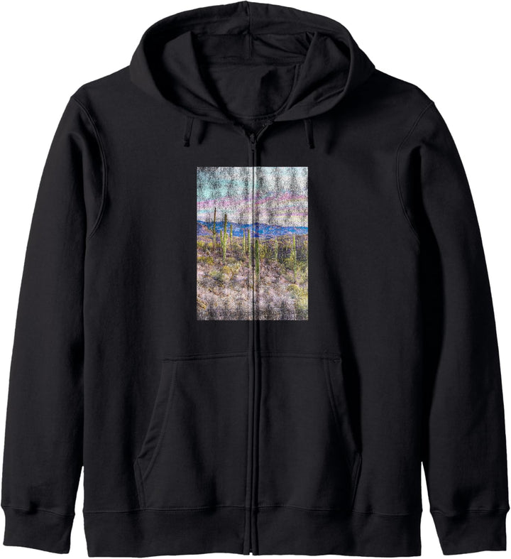 Trendy Desert Pop Kapuzenjacke