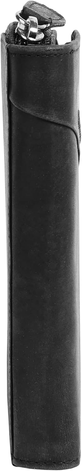 bruno banani Geldbörse Echt Leder schwarz Damen - 021337, Schwarz
