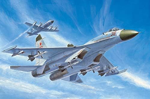 Trumpeter 01661 Modellbausatz Russian Su-27 Early type Fighter