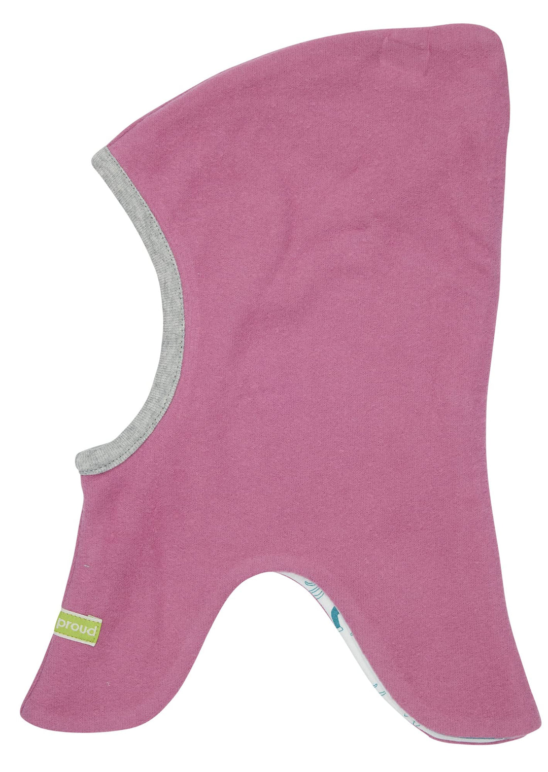 loud + proud Mädchen Schlupf Fleece, GOTS Zertifiziert Mütze 86/92 EU Grape, 86/92 EU Grape