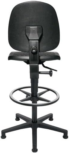 Topstar 72240 PU0T Arbeitsdrehstuhl "TEC 40 Counter", schwarz