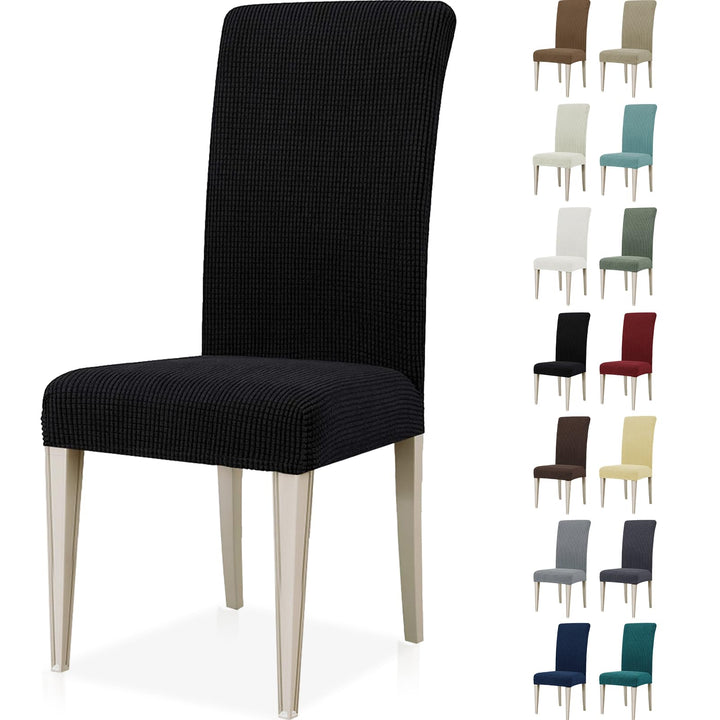 Ystyle Stretch Stuhlhussen 2er Set, Stuhlbezug Elastisch Abnehmbarer Waschbarer, Universal Hussen Fü