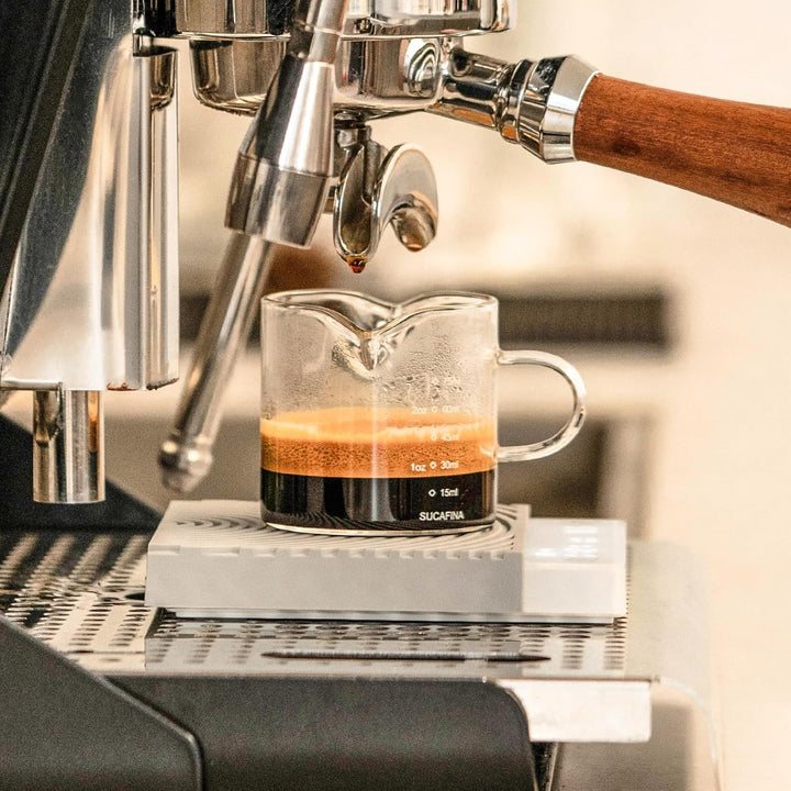 TIMEMORE Kaffeewaage Basic mini Elektronische Ultradünn und Leicht Espressowaage Mit Wasserdurchflus