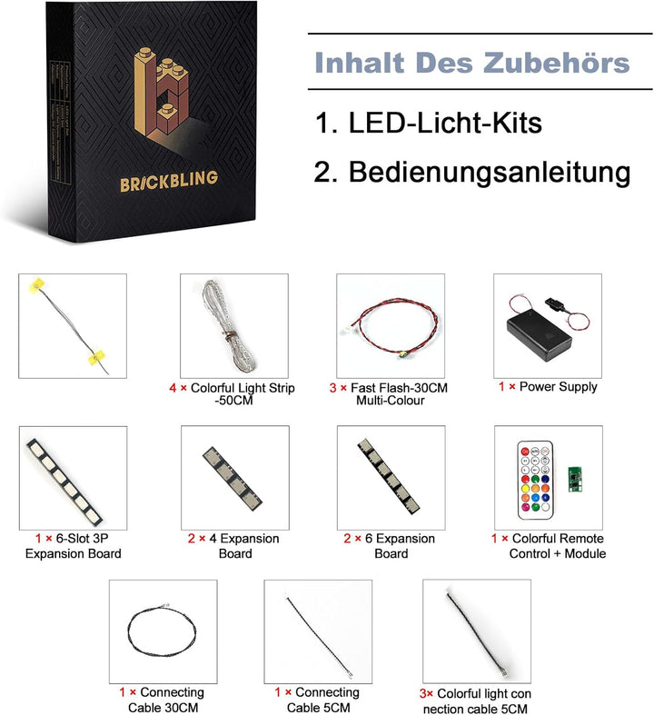 Led Licht Set Kompatibel mit Lego 43019 Soccer Ball (Kein Modell), Dekorationsbeleuchtungsset Compat