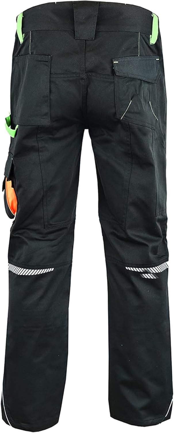 MS9 Herren Cargo Arbeitshose Arbeitshose Hose Jeans 1145, 36W / 34L