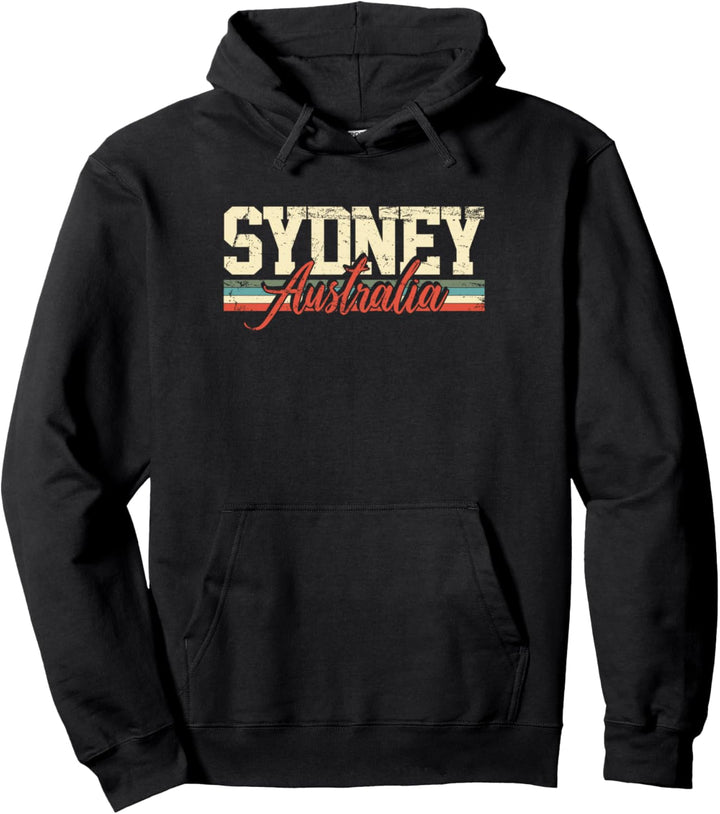 Sydney Australien Vintage Pullover Hoodie