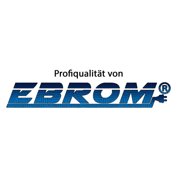 EBROM Batteriekabel, 16 mm² schwarz, fertig konfektioniert, ab 30 cm bis 10 Meter, viele Längen mit