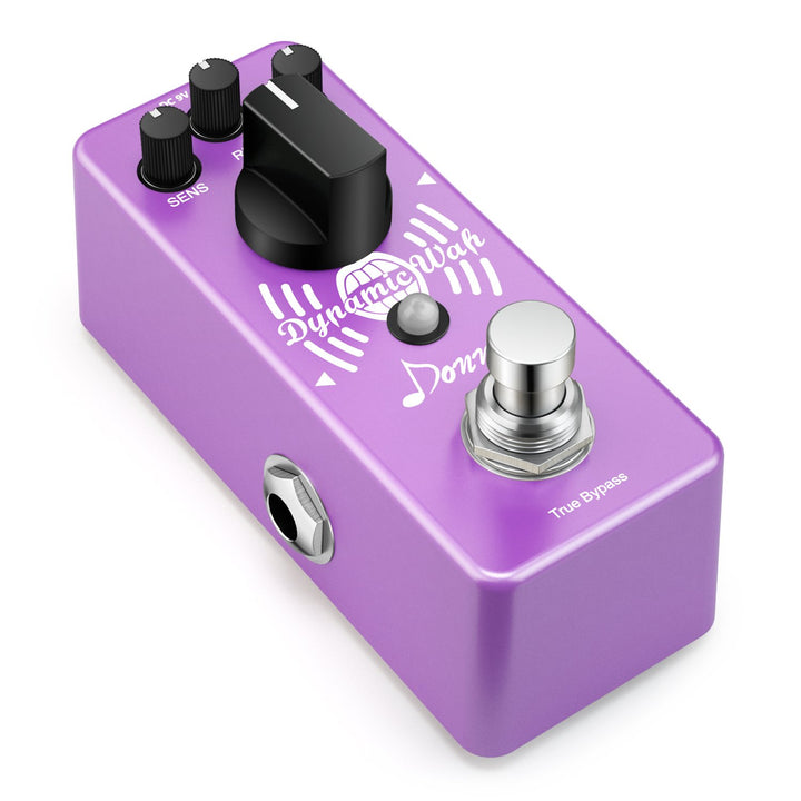 Donner Mini Auto Wah Pedal Dynamic Wah Gitarre Effektpedal, Auto Wah
