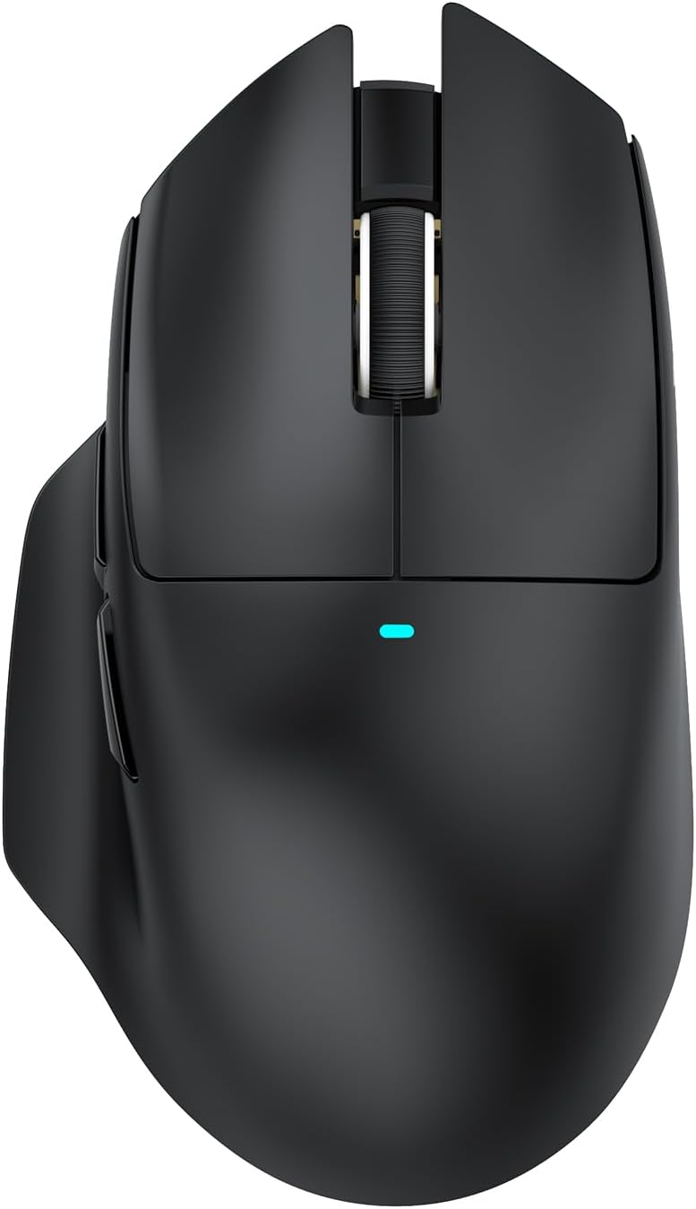 ATTACK SHARK V6 65g Superlight Mouse with Magnetic Charging Dock, PixArt PAW3311 Gaming Sensor, 2500