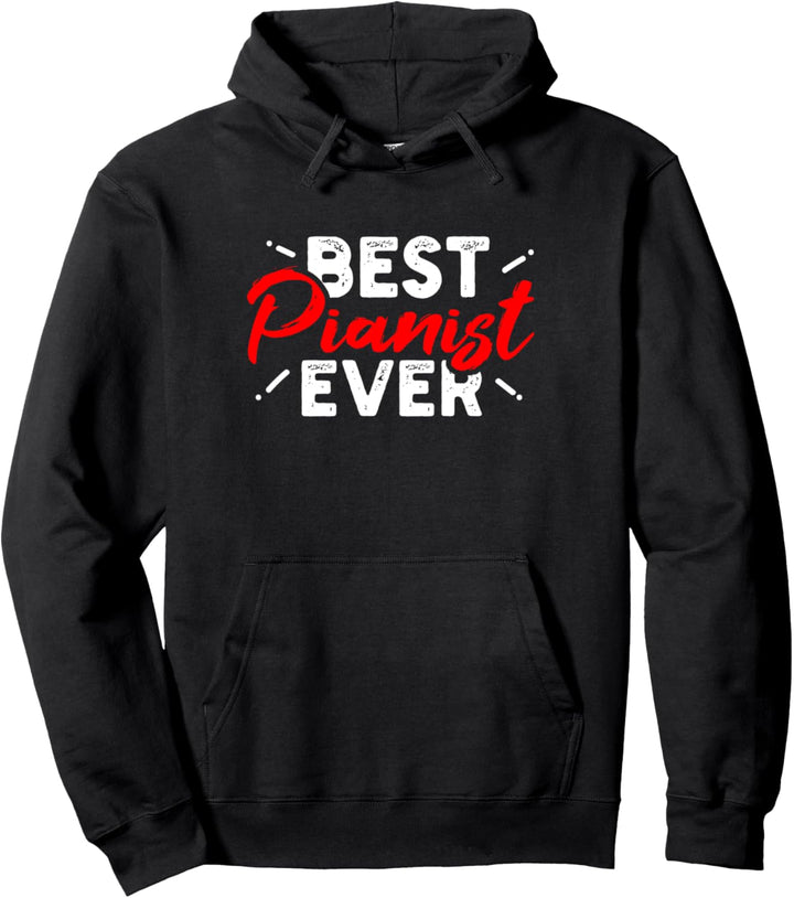 Klavier Pianist Pullover Hoodie