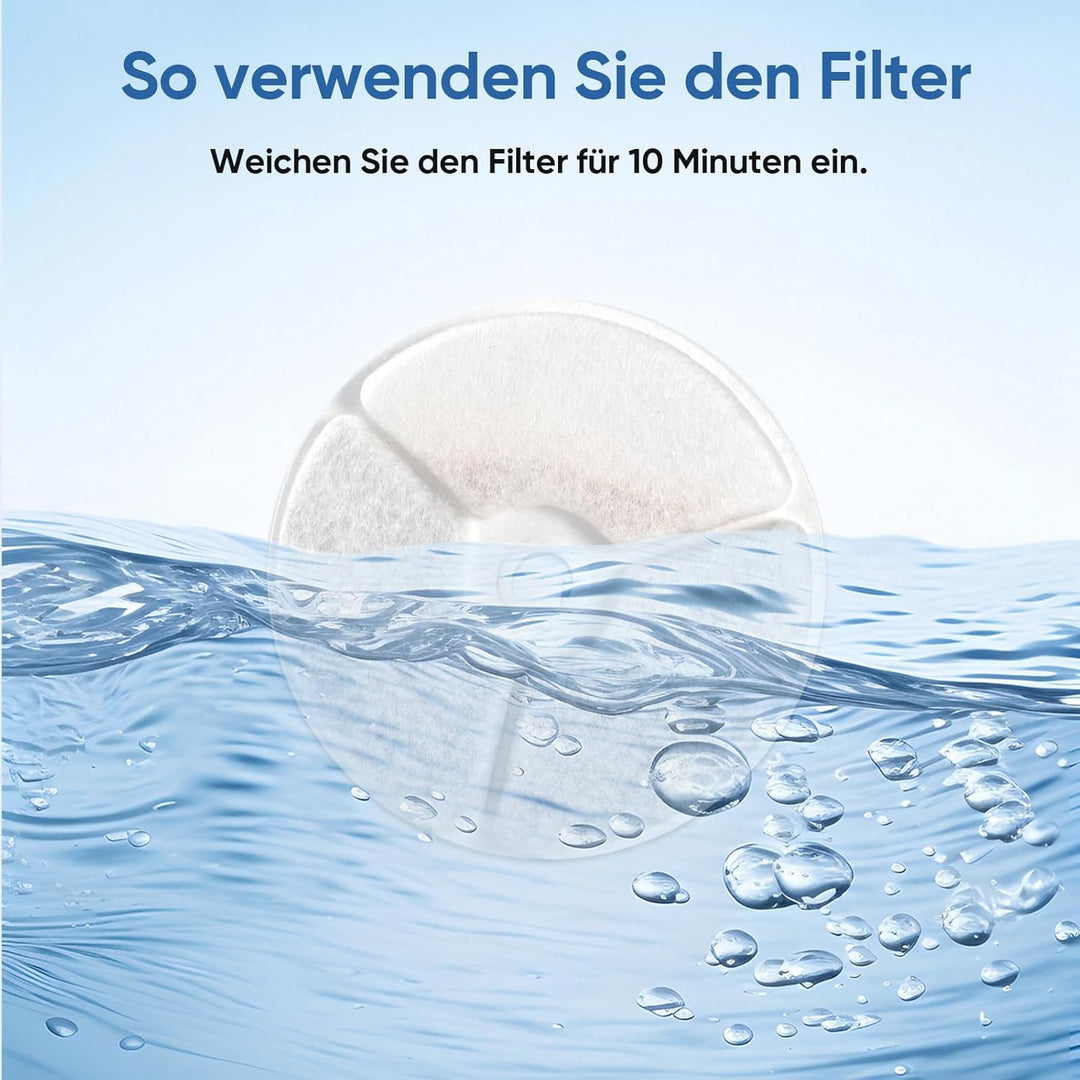 28 Stück Katzenbrunnen Filter Unit 3.0, Trinkbrunnen Filter Kompatibel Mit E versweet Solo 2/Solo SE