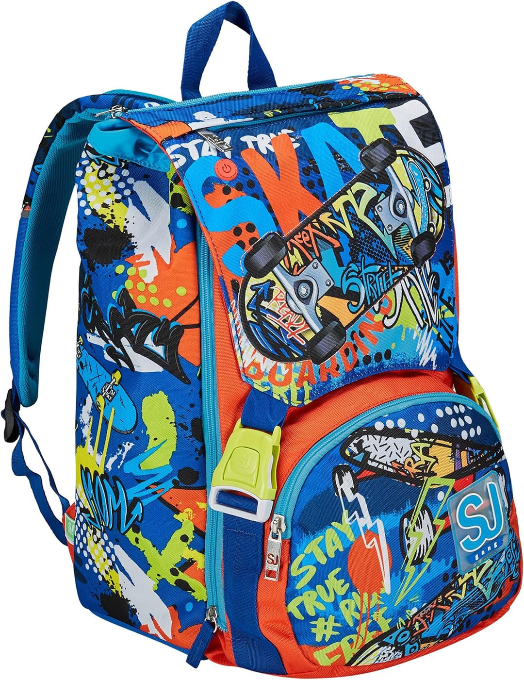 Jungen Zaino Estensibile Rucksack, Blau