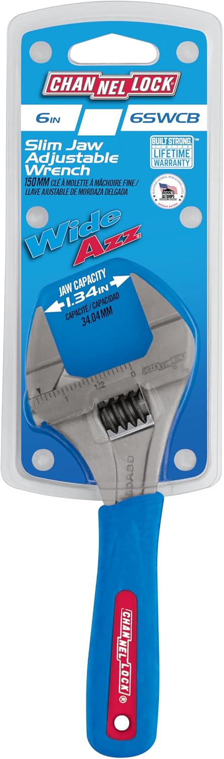 Channellock - 6 x extra dünne Backen-Schraubenschlüssel (6SWCB), 6