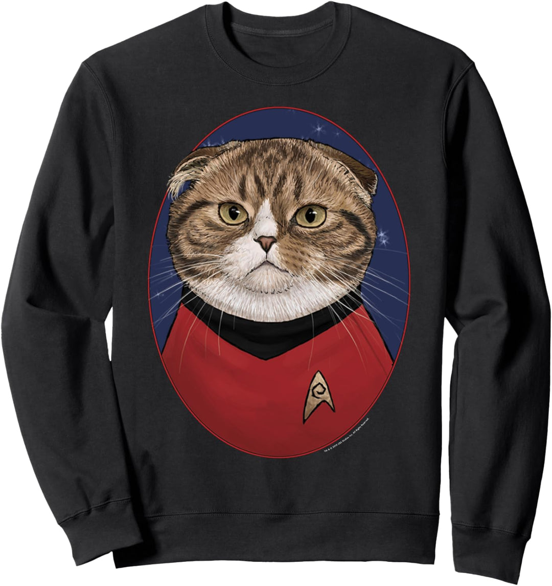 Star Trek: The Original Series Scotty Cat Portrait Sweatshirt
