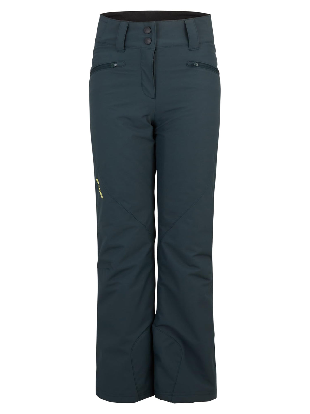 Ziener Mädchen Ski-Hose/Schnee-Hose | atmungsaktiv, wasserdicht, PFC frei Alin, Dark Jungle