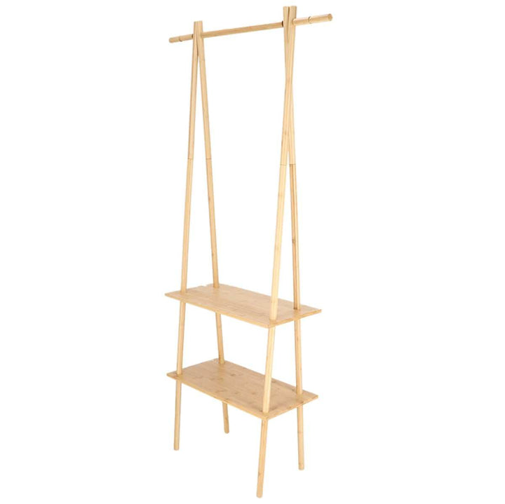 Esschert Design Indoor Etagere L – Dekoratives Standregal für Pflanzen und Wohnaccessoires - Bambus