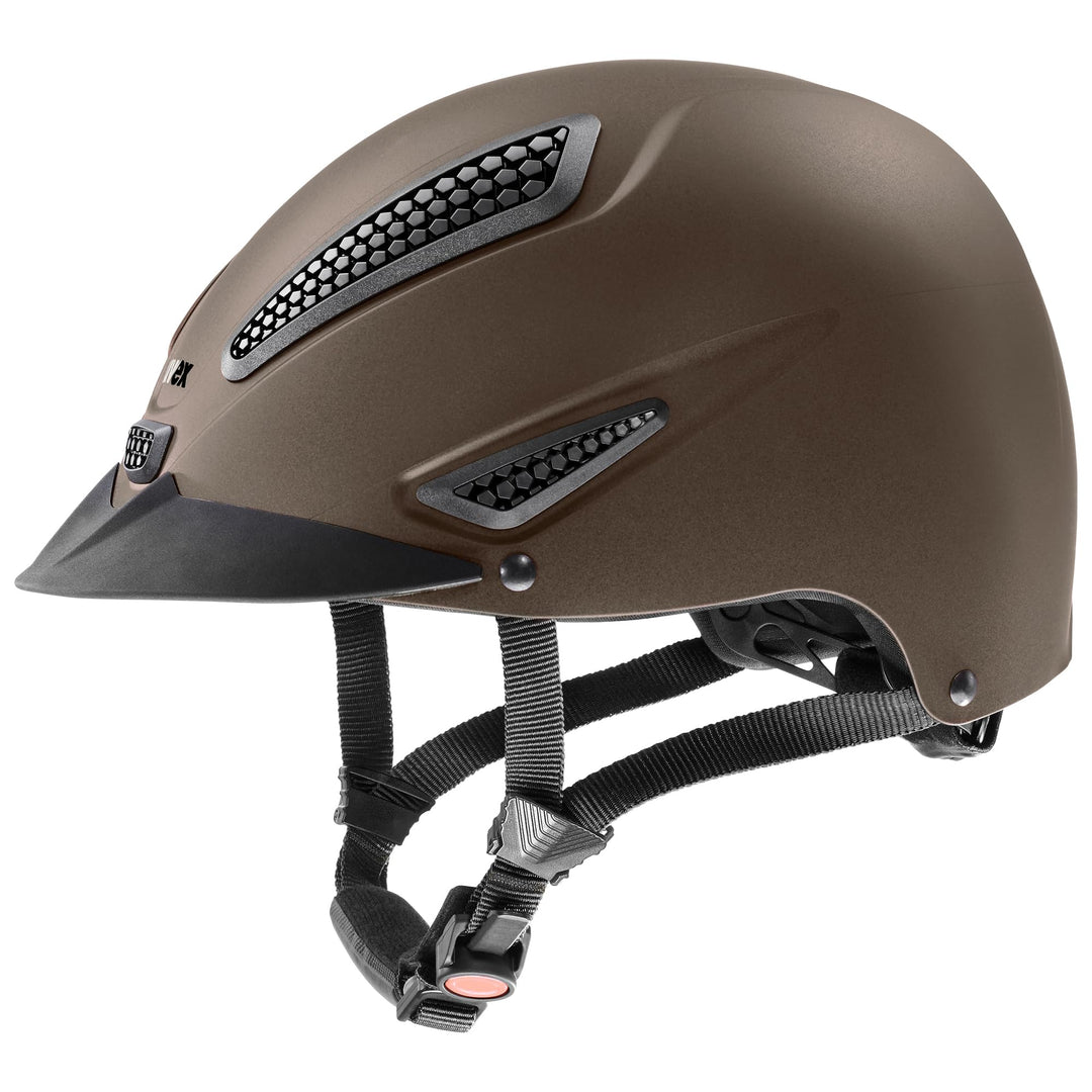 uvex perfexxion II - robuster Reithelm für Damen und Herren - individuelle Grössenanpassung - optima