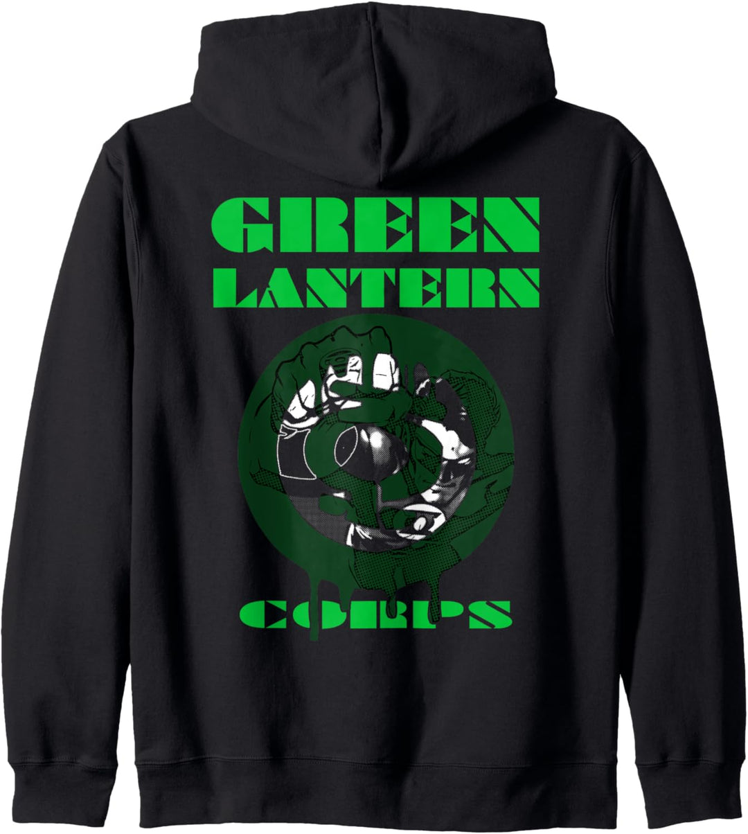 DC Green Lantern Corps Graff Kapuzenjacke